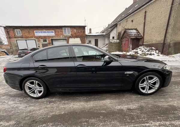 BMW Seria 5 cena 90100 przebieg: 222000, rok produkcji 2015 z Szczecin małe 106